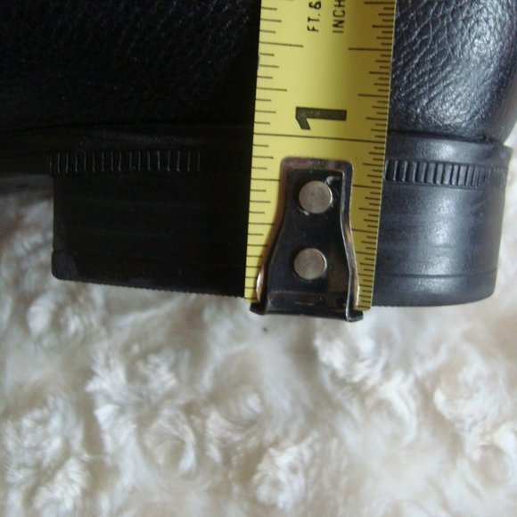 Naturalizer Jessie Tall Leather Buckle Riding Boots Womens Black. Size 8M - Picture 6 of 11